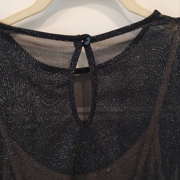 🆕Forever 21 Sparklingly Sheer Minidress - Picture 8 of 9